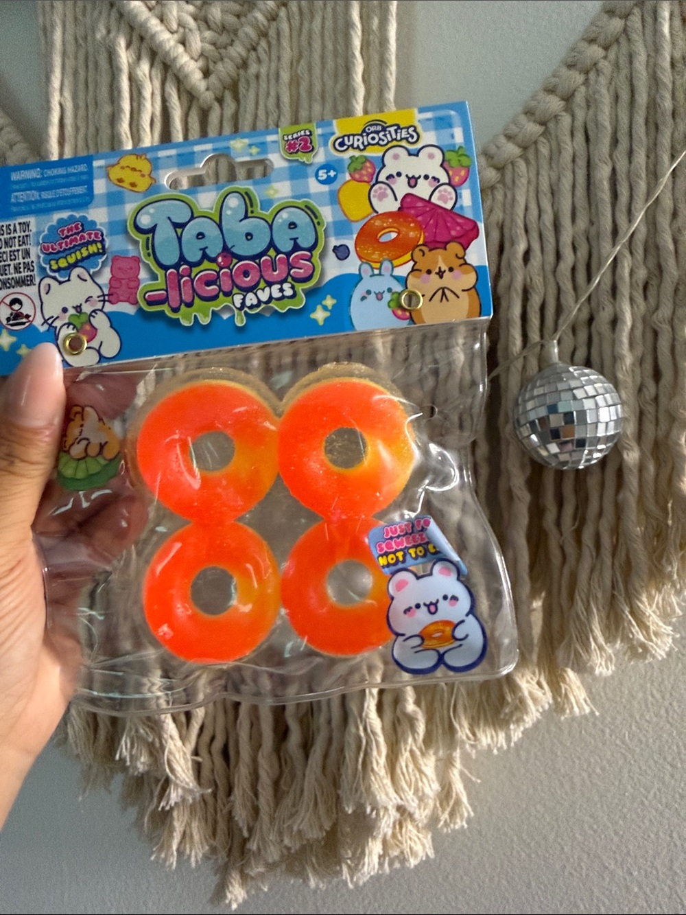 🍑 Taba-licious Peach Ring Squishy 🍑 ORB Curiosities